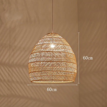 Chinese Style Handmake Rattan Lamps