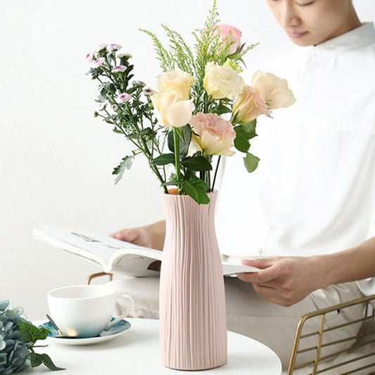 Nordic Abstract Solid Color Vases