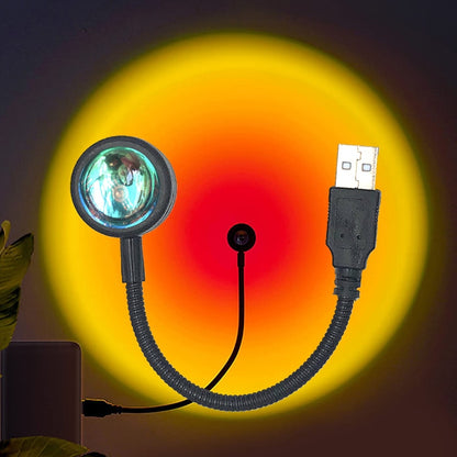 USB Powered Sunset Bedroom Lamps